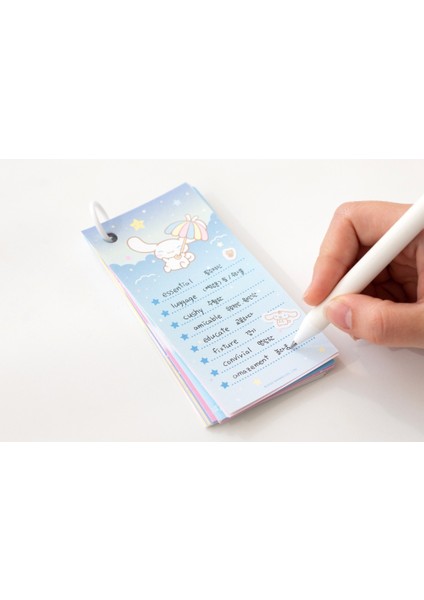 Sanrio Karikatür Sevimli Kulome Melodi Yugui Köpek Etiket Etiket Not Etiket Kartı Kombinasyonu Diy El Kitabı Not Kağıdı (Yurt Dışından)