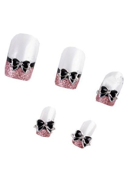 [bestgo]alaşım Rhinestones Papyon Ilmek Papyon Tırnak Sanat Glitter Dilimleri Dıy Süslemeleri Yeni (Yurt Dışından) modelleri