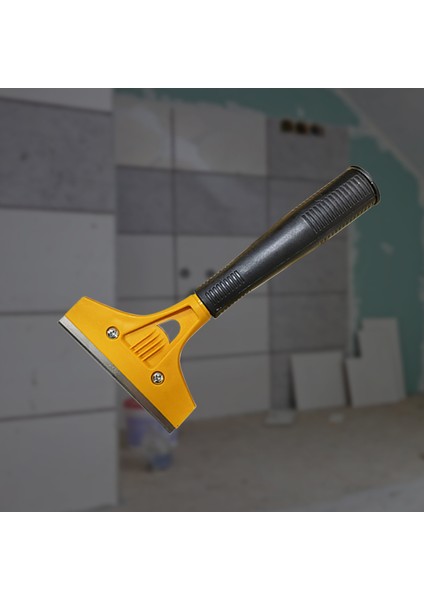 Fayans Temizleme Küreği Emek Tasarrufu Sağlayan Çok Fonksiyonlu Cam Temizleme Spatulası (Yurt Dışından)