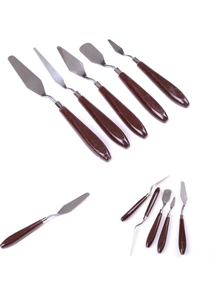 Adet/takım Paslanmaz Çelik Spatula Palet Bıçağı Boyama Karıştırma Kazıyıcı Aletler Karşılaşma (Yurt Dışından) indirimleri