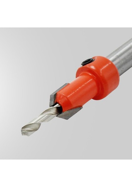 Twexqny 5 Adet Ahşap Delik Matkap Ucu, 8 mm Shank Havşa Matkap Ucu Yönlendirici Ucu, Ahşap Çalışma Sayaç Lavabo Matkap Ucu Seti Vida Kesici (Yurt Dışından)