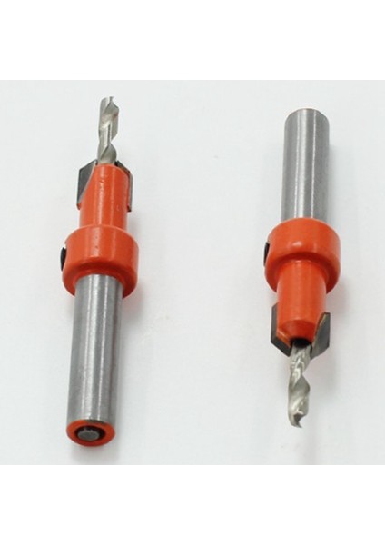 Twexqny 5 Adet Ahşap Delik Matkap Ucu, 8 mm Shank Havşa Matkap Ucu Yönlendirici Ucu, Ahşap Çalışma Sayaç Lavabo Matkap Ucu Seti Vida Kesici (Yurt Dışından)