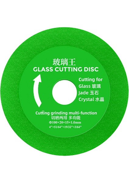 Zoroom Cam Kesme Diski 5'li Paket, Elmas Kesme Bıçakları 4 Inç Taşlama Makinesi Için Testere Bıçakları, Elmas Kesme Tekerlekleri (Yurt Dışından) fiyatları