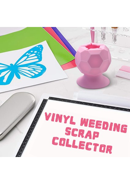 Vinil Ayıklama Hurda Toplayıcı-2 x Vinil Ayıklama Hurda Toplayıcı (Pembe+Mor)-Pembe ve Mor (Yurt Dışından) fiyatları
