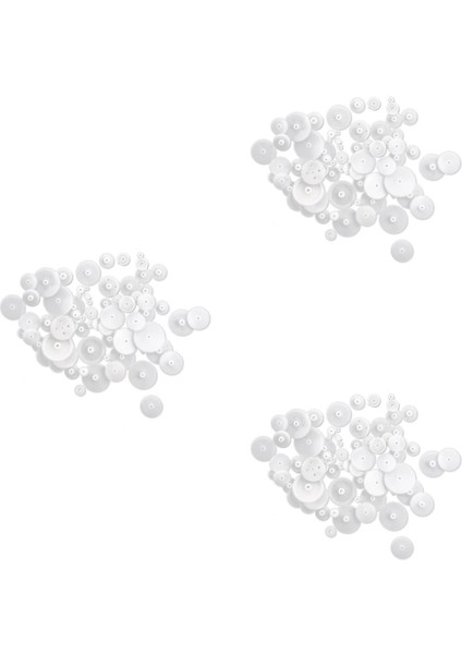 Namuny Farklı Stiller Beyaz Plastik Dişli Seti 174 Parça Rc'ler Için (Yurt Dışından)
