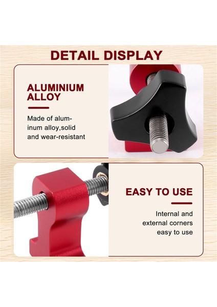 2 Adet L-Şekilli Fikstür Ekleme Plakası Konumlandırma Plakası Sabitleme Klipsi (Yurt Dışından)