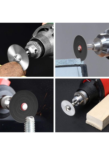 1/8 Inç Şaftlı Elmas Kesme Diski-20 * Reçine Kesme Diskleri 6 * Hss Daire Testere Bıçakları 10 * Elmas Kesme Diskleri 2 * Tornavidalar 6 * Mandreller-Gümüş ve Siyah (Yurt Dışından) indirimleri