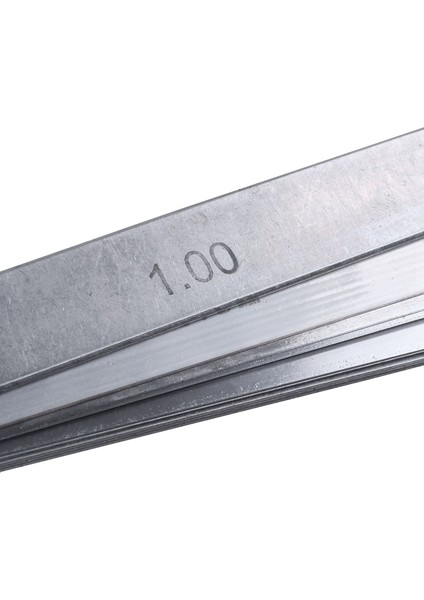 200MM Uzun 17 Yaprak 0.02MM-1.0MM Boşluk Kalın Ölçü Feeler Ölçer Gage (Yurt Dışından) indirimleri