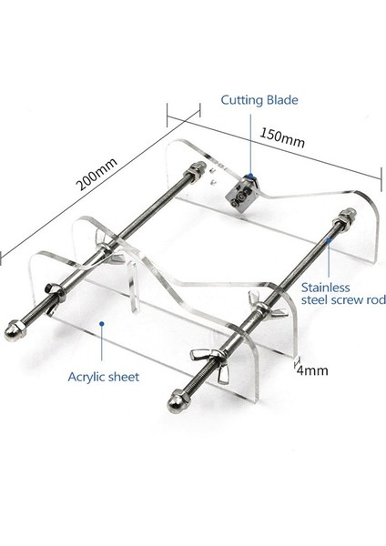 Cam Kesme Makinesi Için Cam Şişe Kesici Takım Kare ve Yuvarlak (Yurt Dışından)