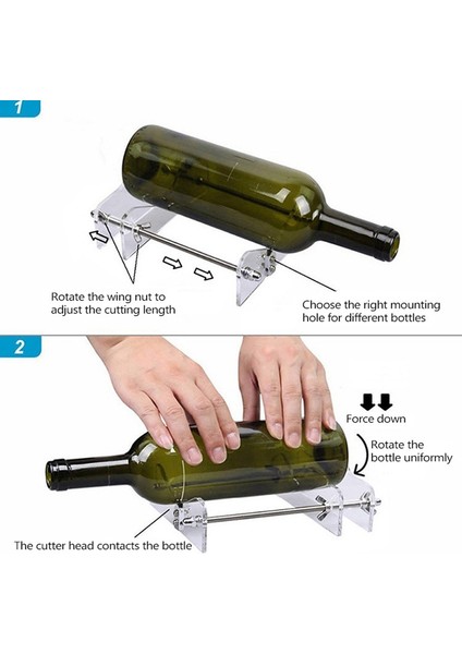 Cam Kesme Makinesi Için Cam Şişe Kesici Takım Kare ve Yuvarlak (Yurt Dışından) modelleri