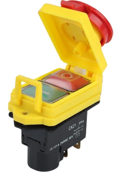 250V 16A IP54 Başlatma Durdurma Anahtarı Acil Durumda Volt Serbest Bırakma Anahtarı (Yurt Dışından) fiyatları