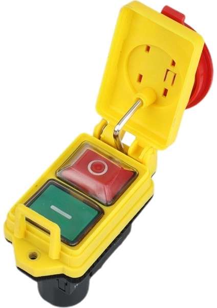 250V 16A IP54 Başlatma Durdurma Anahtarı Acil Durumda Volt Serbest Bırakma Anahtarı (Yurt Dışından) fırsatları