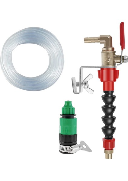 Kesme Makinesi Için Toz Sökücü Su Püskürtme Seti Aksesuarları, Konektörlü Tuğla Kiremit Kesme Makinesi Öğütücü Seti (Yurt Dışından)