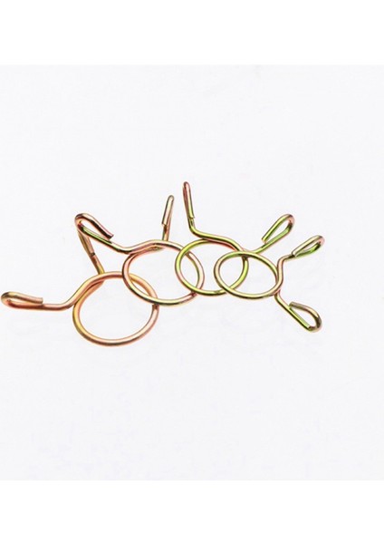 100 Adet Hortum Kelepçesi Çinko Kaplama Yay Klipsleri Dişli Hortum Yakıt Hattı Kelepçesi (Yurt Dışından) fırsatları