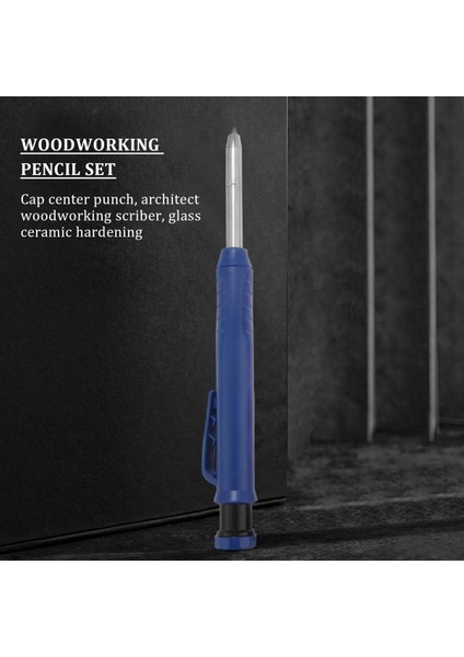 Mekanik Çizim Kalemleri-2 * Masif Ahşap Kalemleri (1 Mavi/1 Kırmızı-Kalem Kalemi Kaleme Dahildir) 14 * Yedekler (6 Kırmızı/3 Sarı/3 Siyah)-Mavi & Kırmızı (Yurt Dışından)