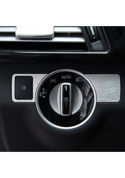 Far Anahtarı Kapağı Trim Etiket Aksesuarları A W176 B W246 C W204 E-Sınıfı W212 Gla (Yurt Dışından) modelleri