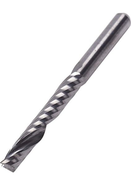 10 Adet Cnc Freze Uçları 3.175X22MM Tek Flüt Spiral Karbür Cnc Freze Uçları Freze Kesici (Yurt Dışından)