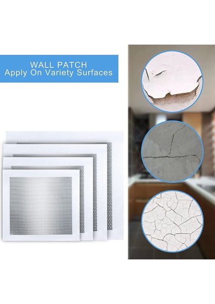 Alçıpan Tamir Takımı 16 Parça Alçıpan Yamaları Alüminyum Alçıpan Yama Tamir Takımı (2/4/6/8 Inç) (Yurt Dışından) modelleri