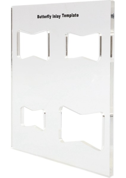 Ağaç Işleme Papyon Anahtarı-3 * Kelebek Kakma Şablonu-Şeffaf Renk (Yurt Dışından) fırsatları