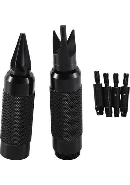 Kazıma Pelerini Çapak Alma Aracı Temizleme Araçları Kenar Düzeltme Araçları Çapak Alma Aracı Seti Kiti Siyah (Yurt Dışından)