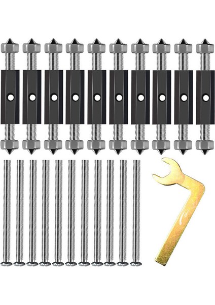 Hyqzltca 2x Soket Kutusu Tamircisi Elektrik Kutusu Destek Çubuğu 118 Tip Anahtar Evrensel Soket Tamircisi (Yurt Dışından)