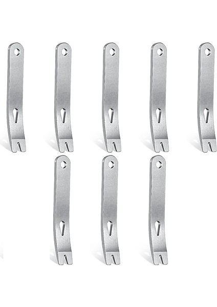 8 Adet Mini Levye Paslanmaz Çelik Düz Çubuk Çok Fonksiyonlu Küçük Levye Edc Mini Kazayağı Hayatta Kalma Açacağı Araç Seti (Yurt Dışından) fiyatları