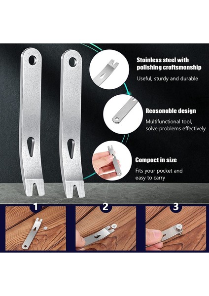 8 Adet Mini Levye Paslanmaz Çelik Düz Çubuk Çok Fonksiyonlu Küçük Levye Edc Mini Kazayağı Hayatta Kalma Açacağı Araç Seti (Yurt Dışından) indirimleri