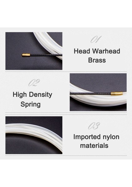 Ian 4MMX20M Için Kablo Çektirme Geçirici-Tel Çekme Aracı Çekme Halatı Aracı (Yurt Dışından) modelleri