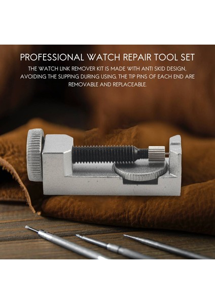 9 Adet Saat Kayışı Bağlantı Sökücü Kiti Saat Bandı Bağlantı Pimi Temizleme Aracı (Yurt Dışından) fiyatları