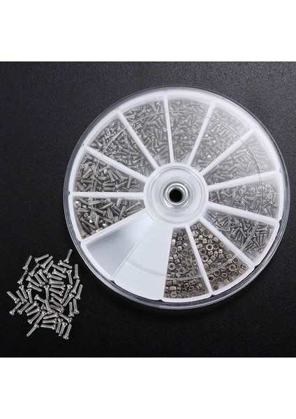 12 Stiller 1800 Adet Paslanmaz Çelik Vidalar Pc Cep Telefonu Gözlükleri Için Makine Vidaları Seti (Yurt Dışından) fiyatları