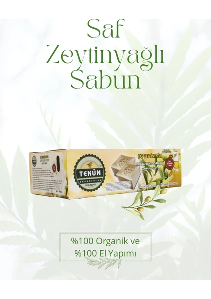 Tekün Sabun Organik Zeytinyağlı Sabun 1900 gr