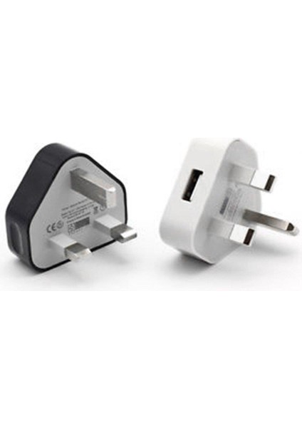 Ma Ingiltere Tak 3 Pin USB Adaptör Şarj Cihazı Güç Telefonlar Tablet Için Ücretli (Yurt Dışından)