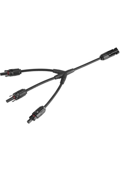 3 Şube Y Tipi Erkek Dişi Konnektör Mc4 Kablo Konektörü Güneş Paneli Uzatma Pv Tel Adaptörü (Yurt Dışından)