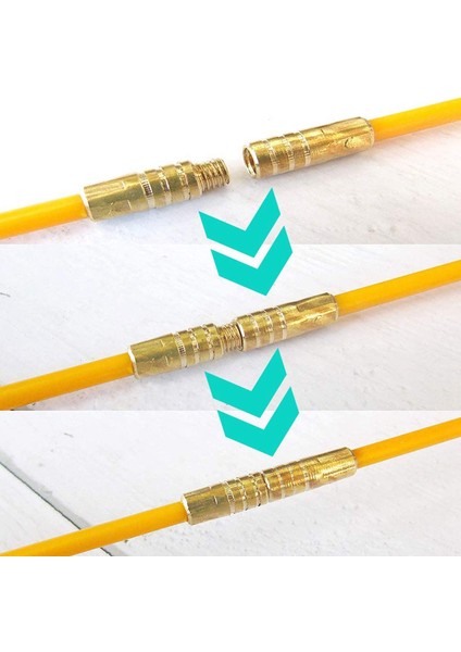 Bağlanabilir Kablo Çekici-10 x Konnektörlü Vida 1 x Metal Işık Kılavuzu 1 x Elastik Bağlantı 1 x Çekmek Için Kanca Ucu 1 x Itme Için Göz Ucu 2 x Aksesuar Seti-Sarı (Yurt Dışından) indirimleri