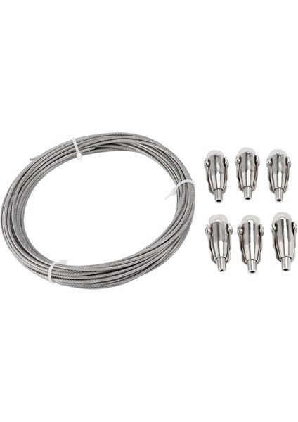 Asmak Için 10M Paslanmaz Çelik Halat Pvc Kaplı Çelik Kablo (Yurt Dışından) fiyatları