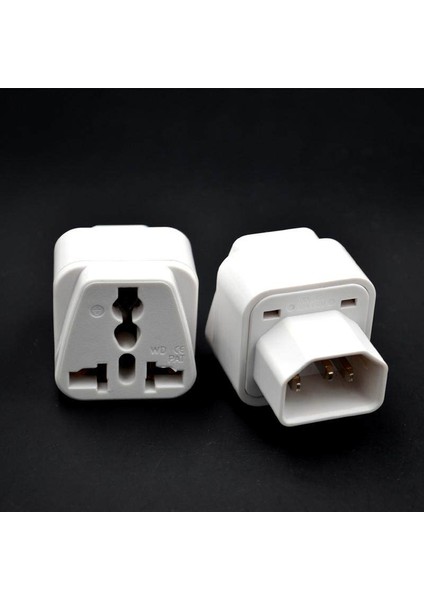 Ayak Koltukac Elektrik Iec 320 C14 Pdu Ups Adaptörü Güç Bilgisayar Fişi, C13 Ila C14 Güç Dönüştürücü Soket Ce Onaylı (Yurt Dışından)