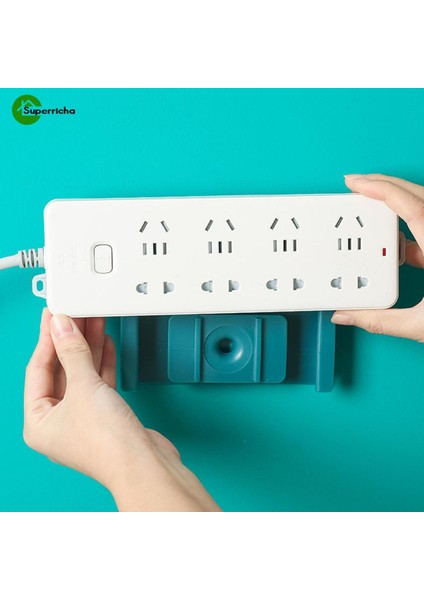 Kendinden Yapışkanlı Duvara Monte Fiş Sabitleyici/delgisiz Dikişsiz Kablo Tel Düzenleyici Soket Sabitleyici/ev Ofis Masaüstü Soket Tel Düzenleyici Malzemeleri (Yurt Dışından)