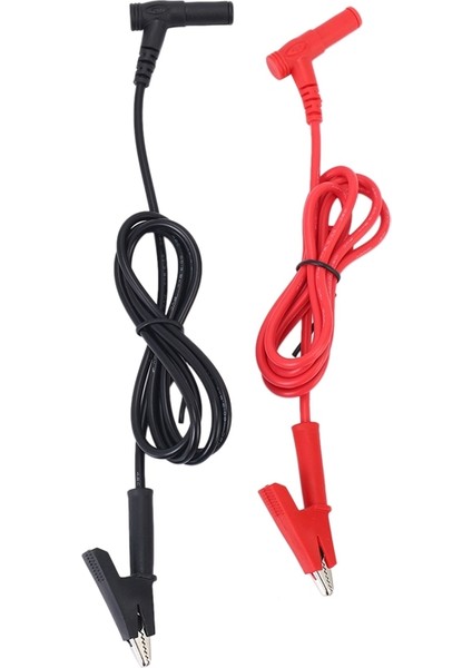 Çift Muz Fiş Timsah Klip Test Kurşun Timsah Klip Laboratuvar Test Kablosu Muz Fişli Ağır Hizmet 1 M Uzun Multimetre Için (Yurt Dışından) fiyatları