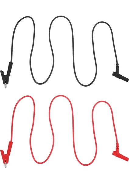 Çift Muz Fiş Timsah Klip Test Kurşun Timsah Klip Laboratuvar Test Kablosu Muz Fişli Ağır Hizmet 1 M Uzun Multimetre Için (Yurt Dışından) modelleri