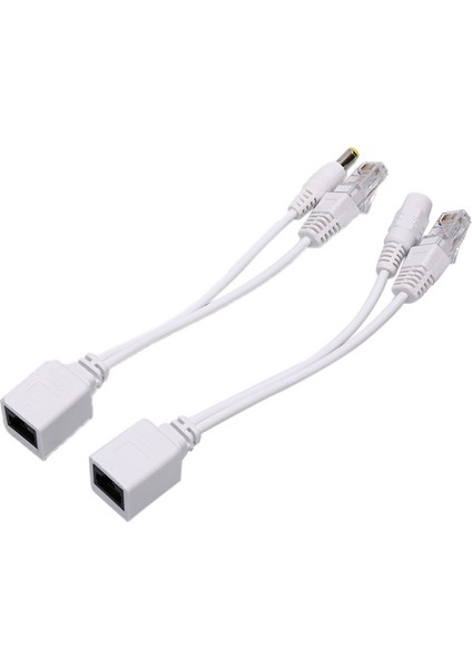 Çift Ethernet Üzerinden Güç Pasif Poe Adaptör Enjektörü + Ayırıcı Kit Poe Kablosu (Yurt Dışından) fiyatları