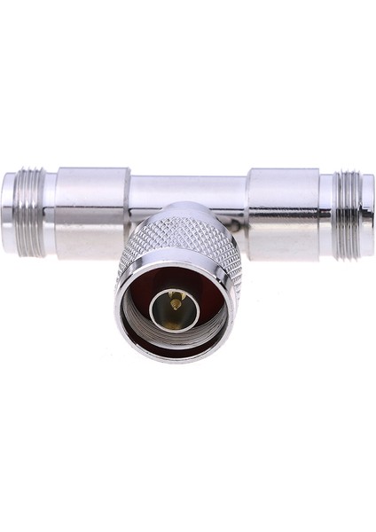 Tipi Erkekten Çift 2 N Tipi Dişiye T Şekilli Rf Anten Adaptör Konnektörü (Yurt Dışından) fırsatları