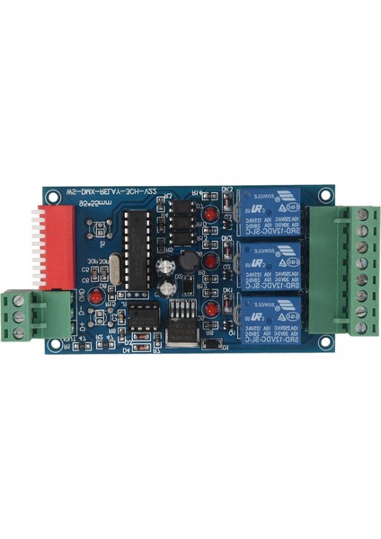 Kanal 5A DMX512 Kontrollü Röle Anahtarı Kiti Dıy Dönüştürücü Dmx Dimmer Röle (Yurt Dışından)