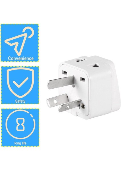 Pinli Çin Güç Fişi Adaptörü Seyahat Dönüştürücü Avustralya Ingiltere Abd Ab (Yurt Dışından) modelleri