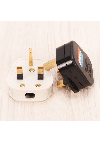 13 Amp 230V Ingiltere 3 Pinli Ağır Hizmet Tipi Kauçuk Gövde Yeniden Kablolanabilir Fiş (Yurt Dışından) modelleri