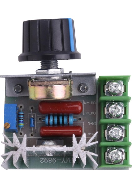 Voltaj Kontrol Cihazı Hız Dimmerinin Regülatörü Scr 2000W Ac 220V (Yurt Dışından)