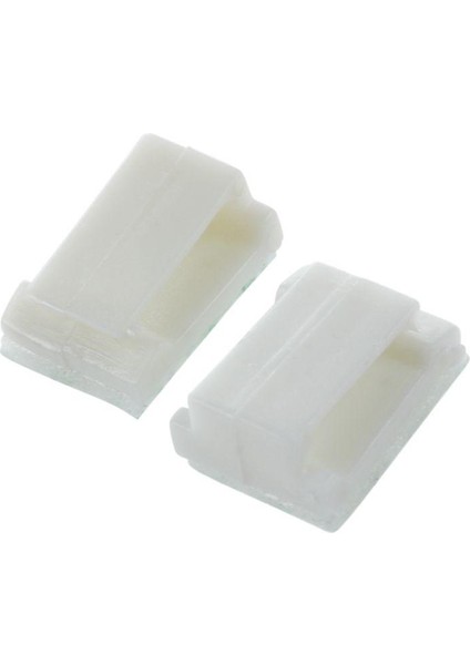 Kendinden Yapışkanlı Tel Paketi Tutucu Kravat Montaj Klipsi, 7 mm Genişlik, 50 Parça (Yurt Dışından) fırsatları