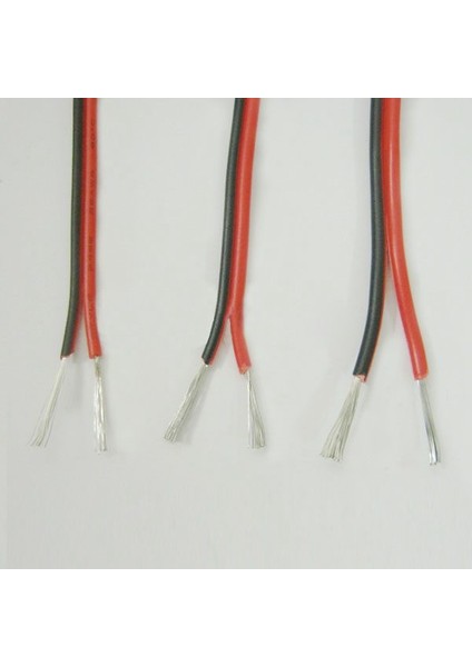 Metre Başına 20 Gayar Kırmızı Siyah Zıp Tel Awg Kablo Topraklı Bakır Araba (Yurt Dışından) modelleri