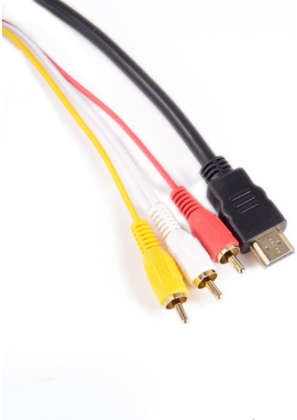 1080P Hdtv Için HDMI Erkek - 3 Rca Video Ses Av 1.5m Kablo Adaptörü (Yurt Dışından) modelleri