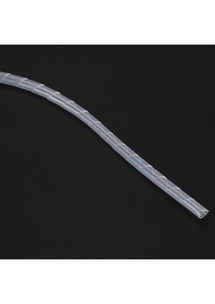 Kablo Tel Düzenleyici Yöneticisi Spiral Sarma Bandı 6mm Dia 15M Uzunluk Beyaz (Yurt Dışından) fırsatları