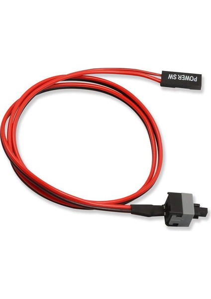 Paket 2 Pin Sw Pc Güç Kablosu Açma/kapama Düğmesi Atx Bilgisayar Anahtarı Kablosu 45 cm (Yurt Dışından) fırsatları